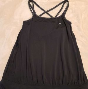 Womens Head Tank w/ built-in Bra Small